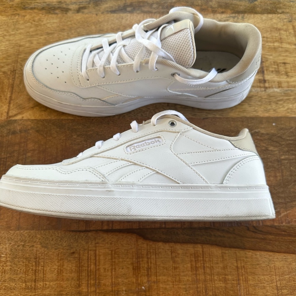 Reebok Classic White Leather Sneakers